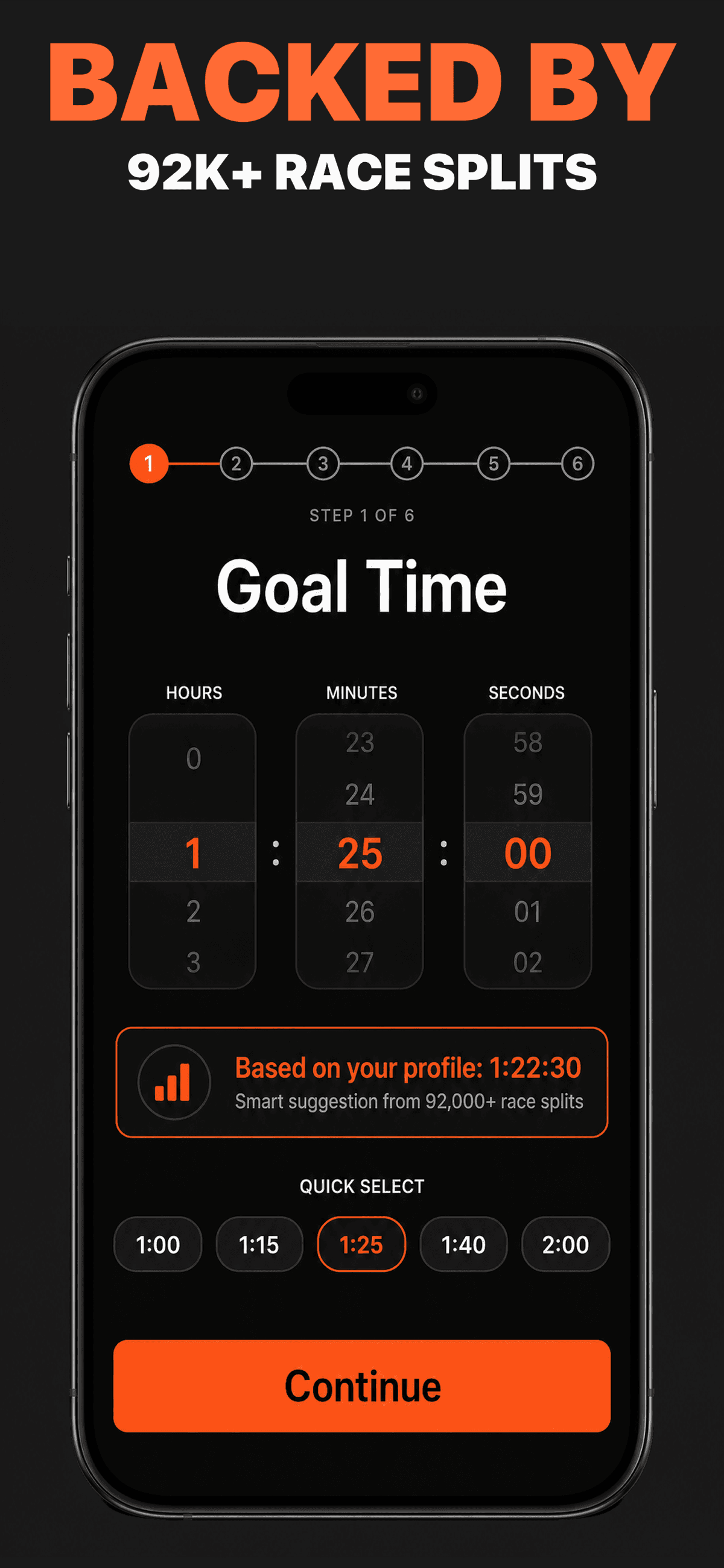 RoxPacer HYROX race pacer app screenshot